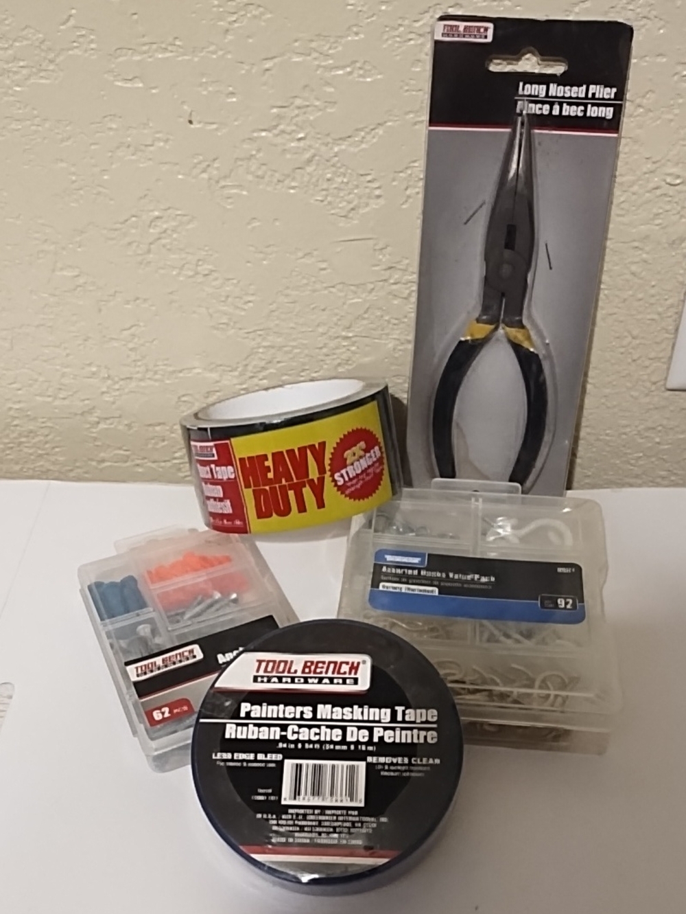 Tool Bench Painters Masking Tape & Heavy Duty Tape Combo